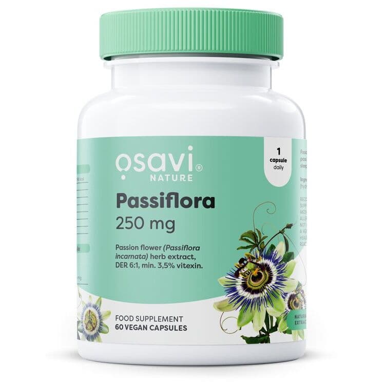 Passiflora, 250mg – 60 vegan capsules
