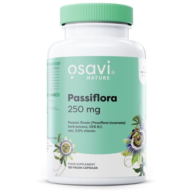 Passiflora, 250mg - 120 capsule vegane