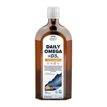 OSAVI Daily Omega +D3 1600 mg, natural lemon flavour (500 ml)