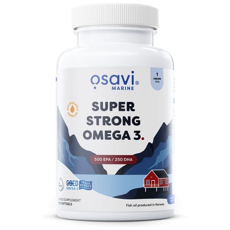 Super Strong Omega 3, 500 EPA / 250 DHA - 90 softgel