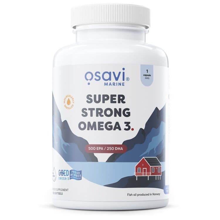 Super Strong Omega 3, 500 EPA / 250 DHA - 120 softgel
