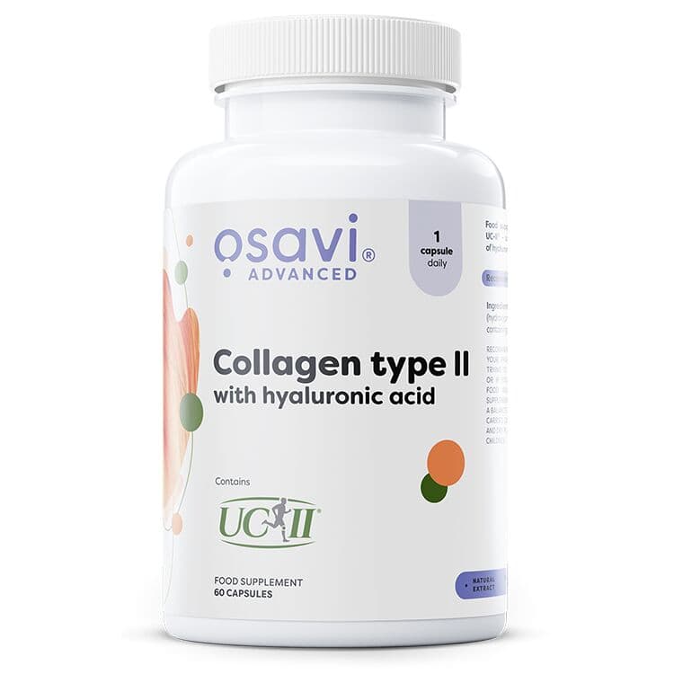 Collagen Type II with Hyaluronic Acid – 60 capsules