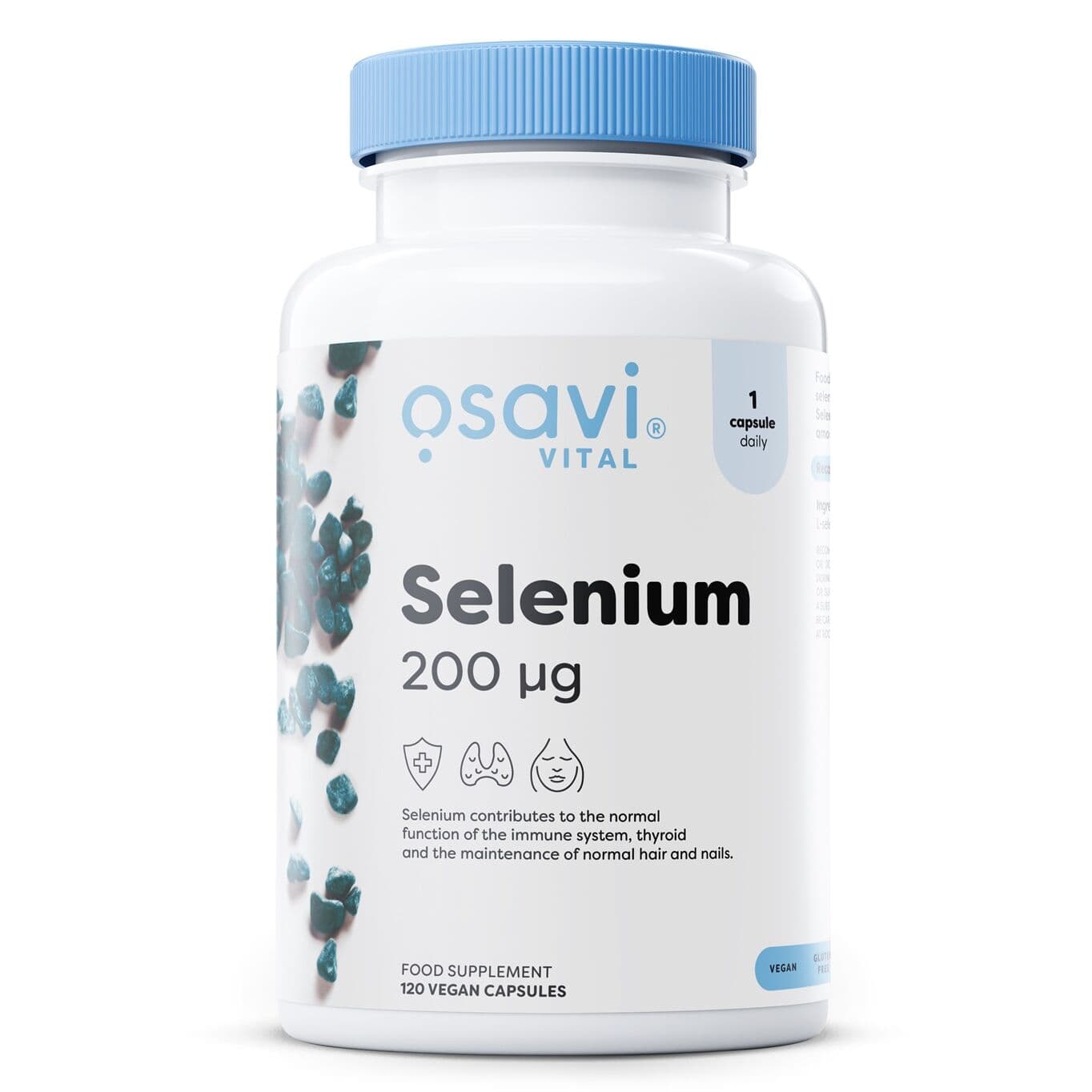 Selenium, 200µg - 120 capsule vegane