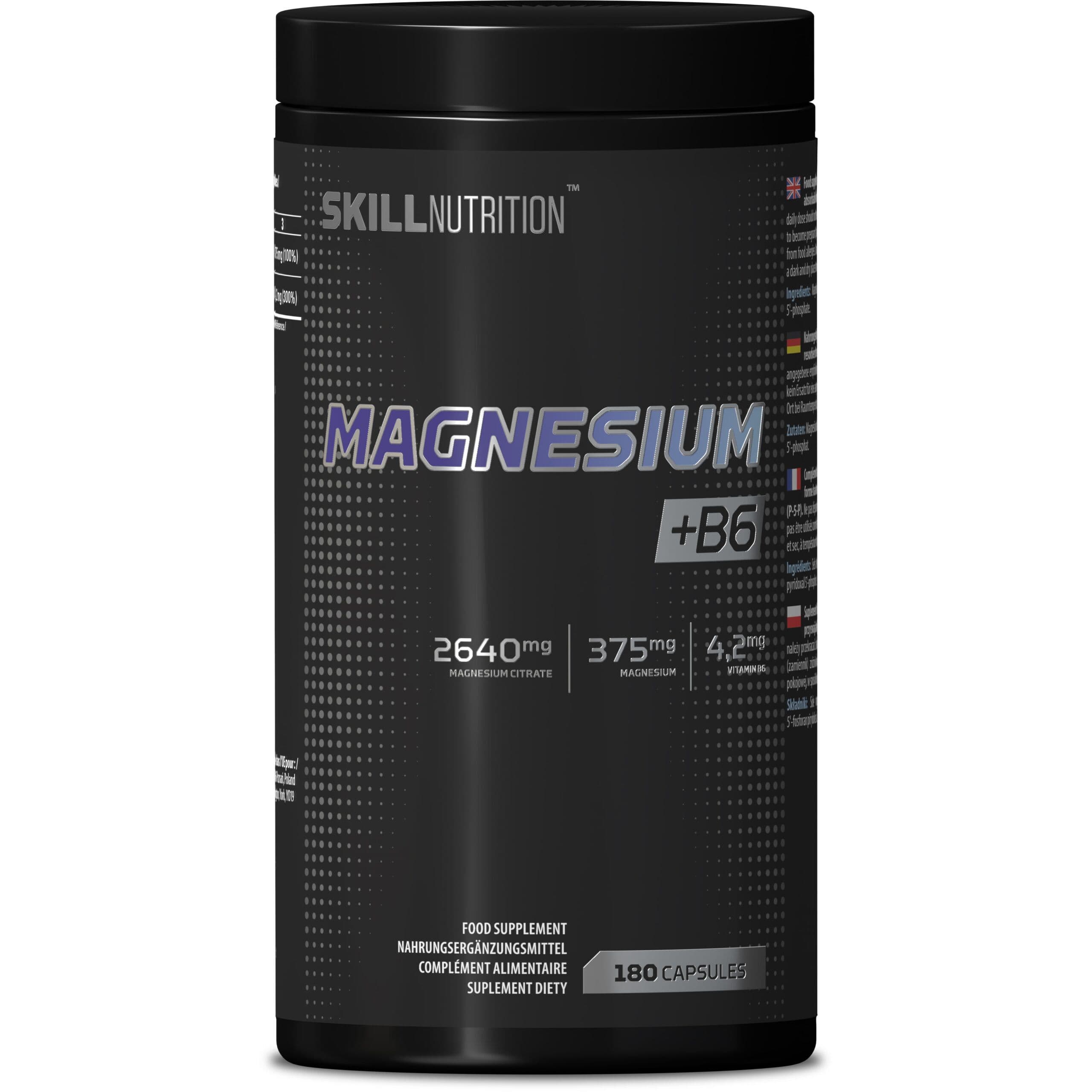 Magnesium + B6 - 180 gélules