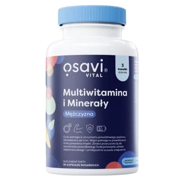 OSAVI Multivitamins and Minerals for Men (90 capsules)