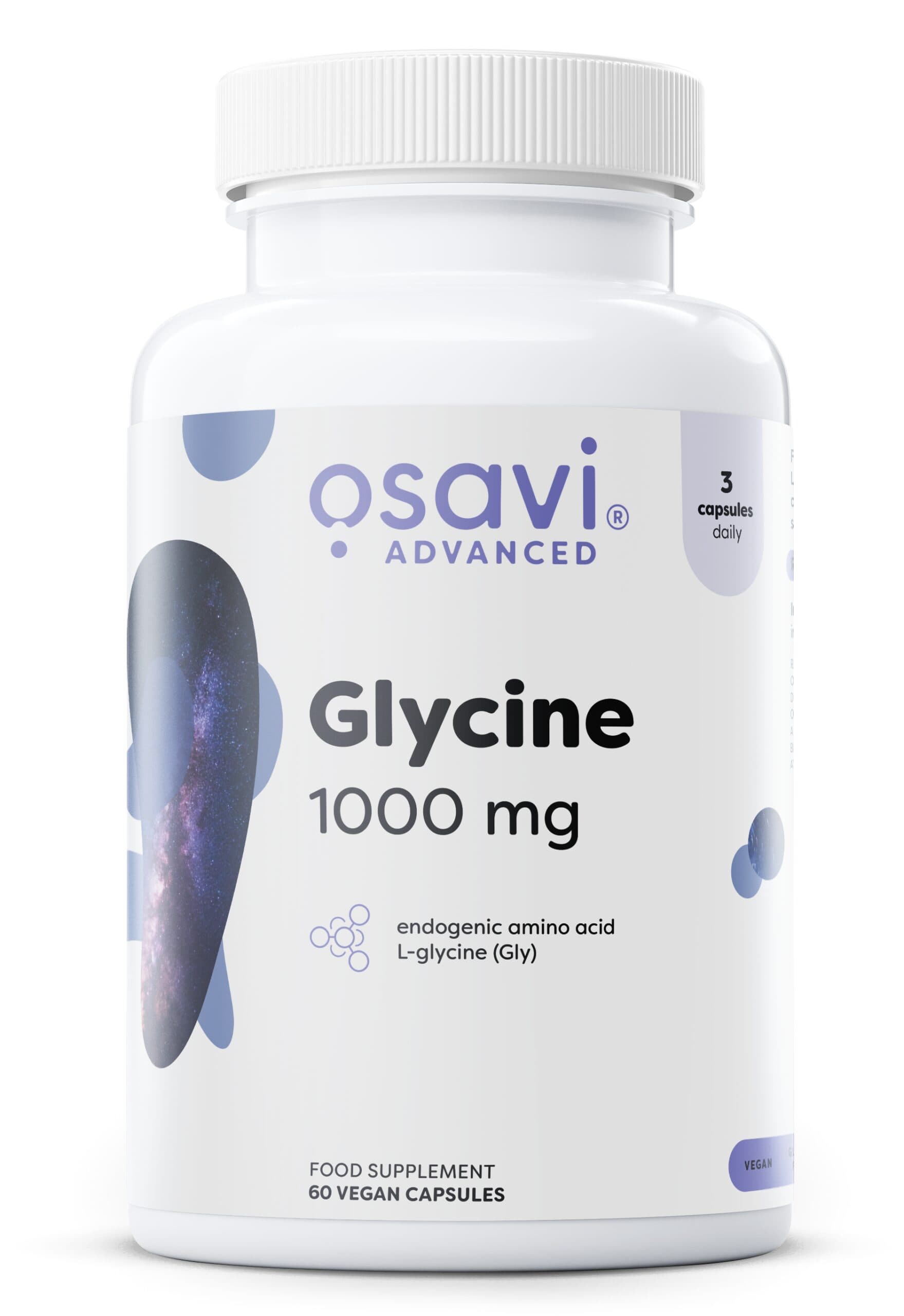 Glycine, 1000mg - 60 vegan capsules