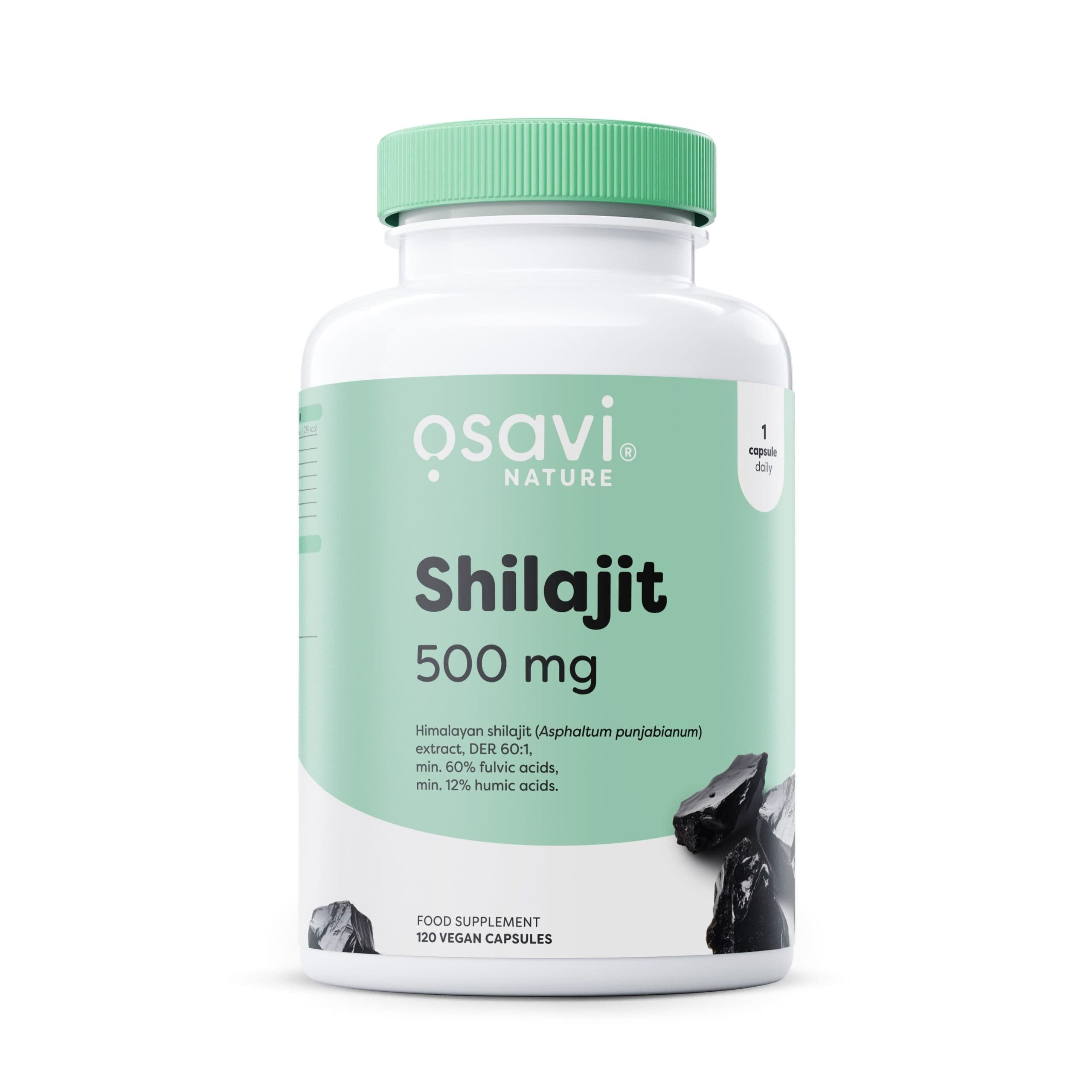 Shilajit, 500mg - 120 vegane Kapseln