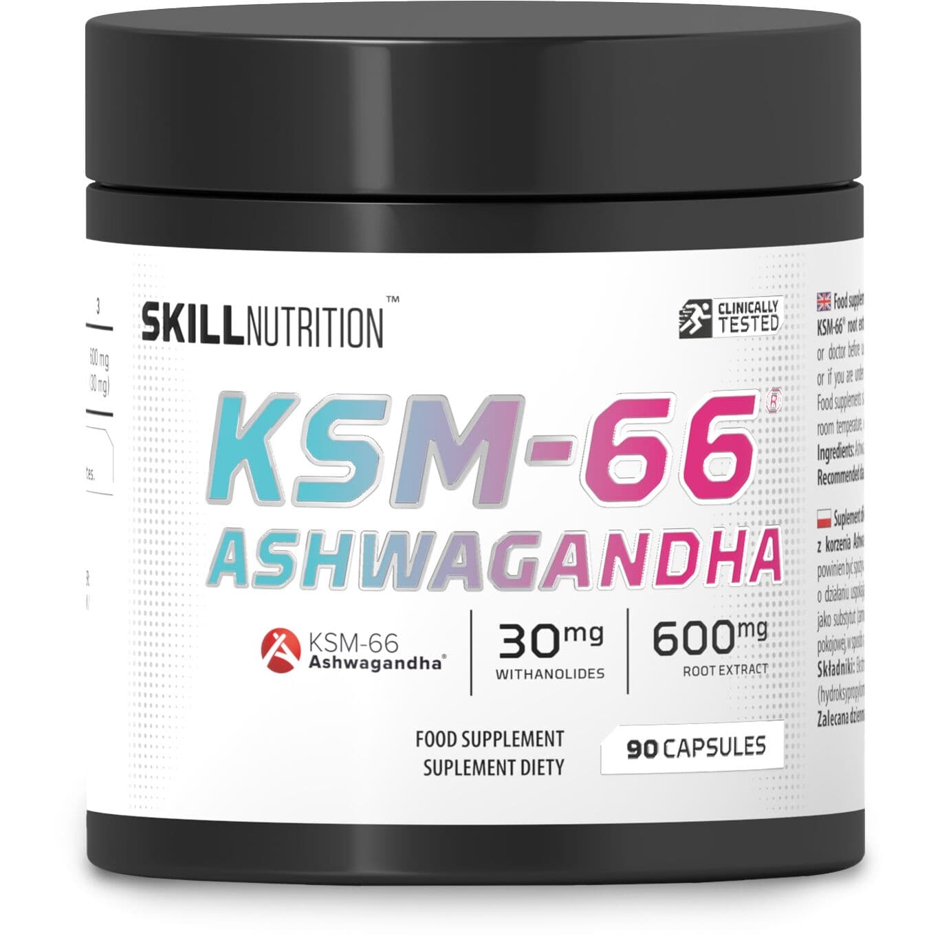 KSM-66 Ashwagandha – 90 vegan capsules