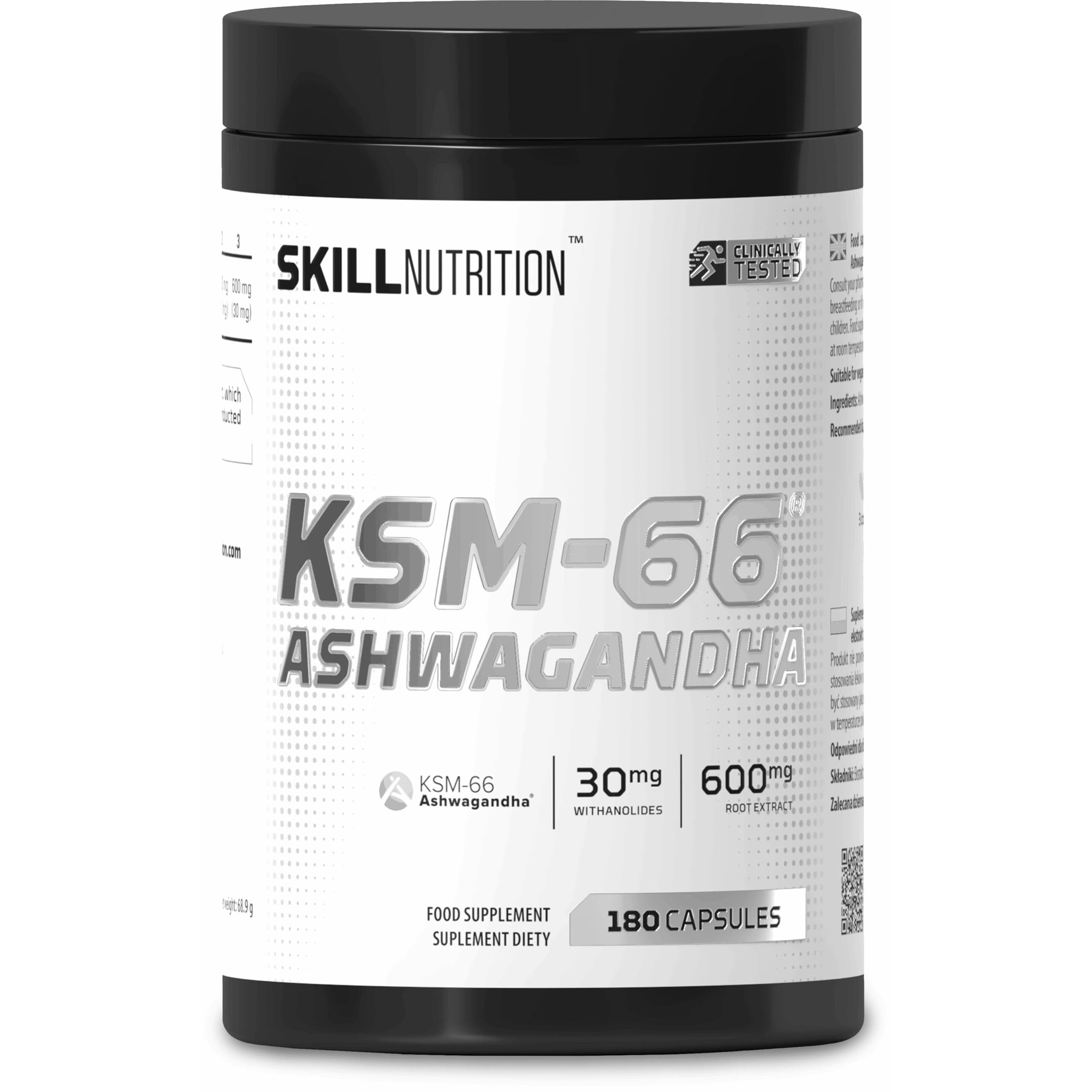 KSM-66 Ashwagandha – 180 vegan capsules