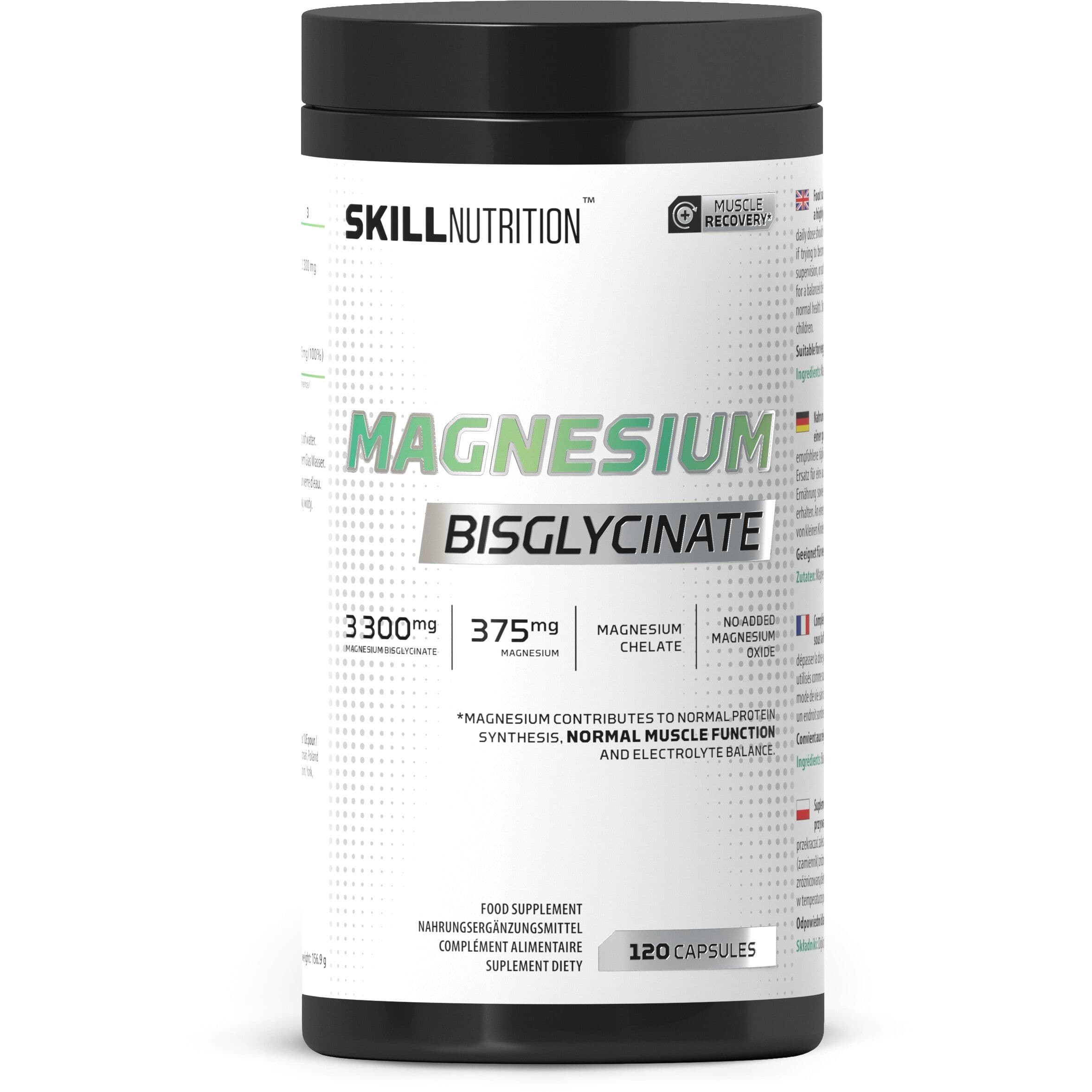 Magnesium Bisglycinate – 120 capsules