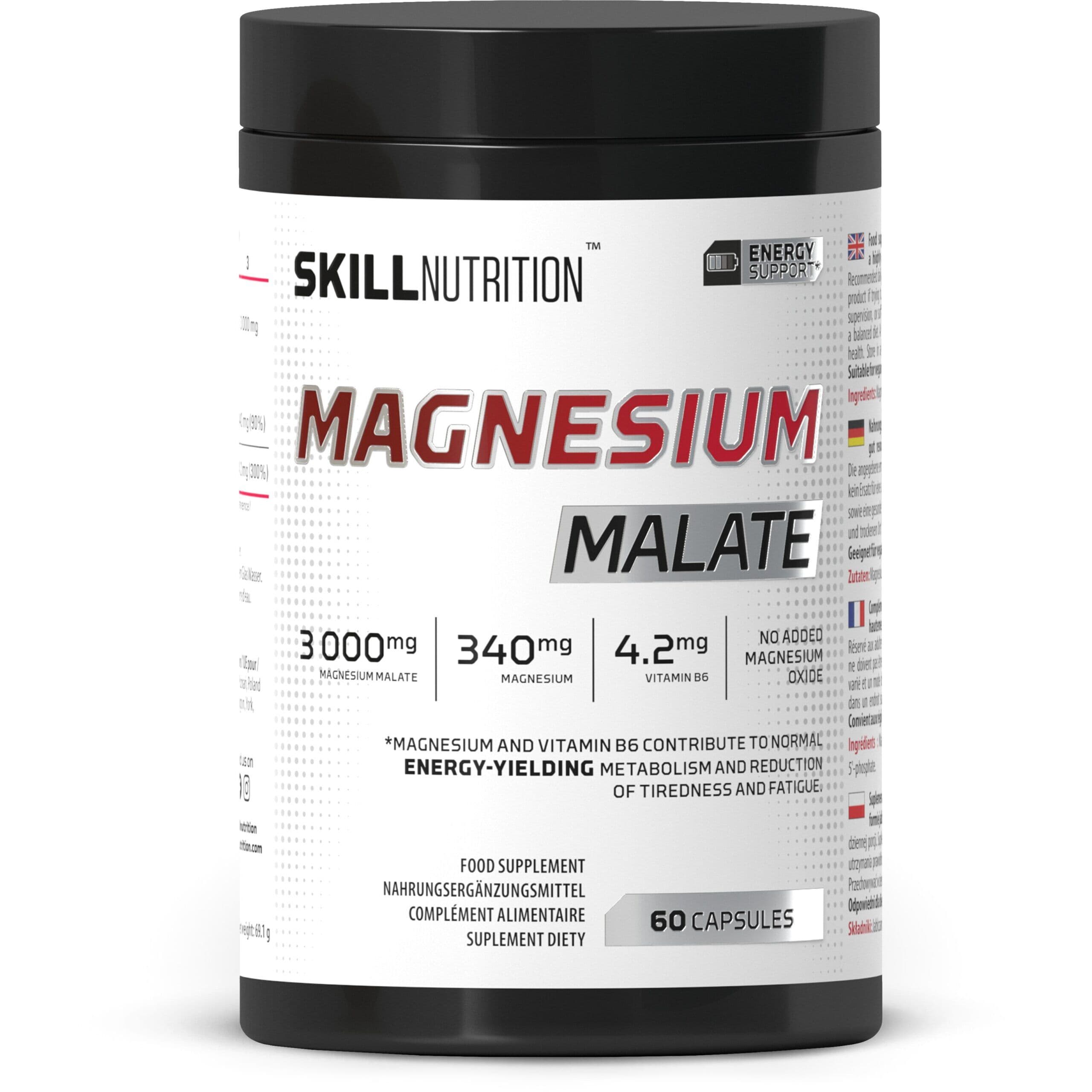 Magnesium Malate – 60 capsules