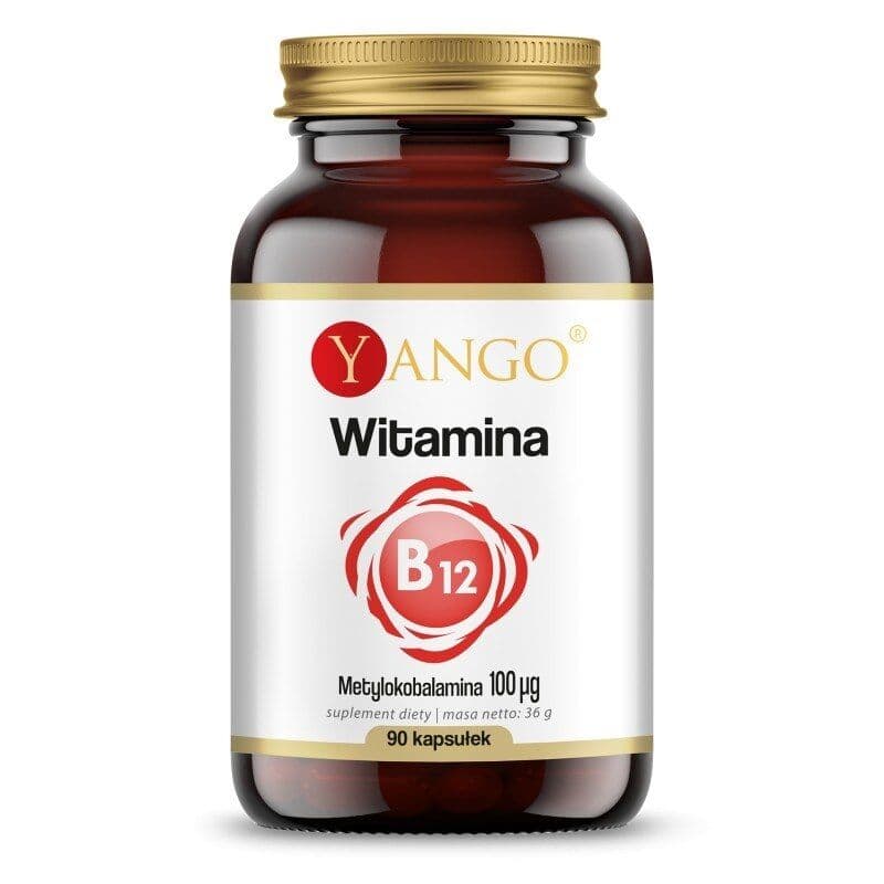 YANGO Vitamin B12 – Methylcobalamin (90 capsules)
