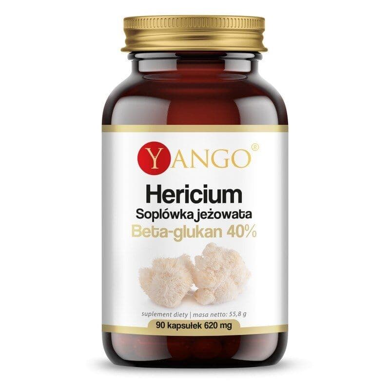 YANGO Hericium – 40% Beta-glucan (90 capsules)