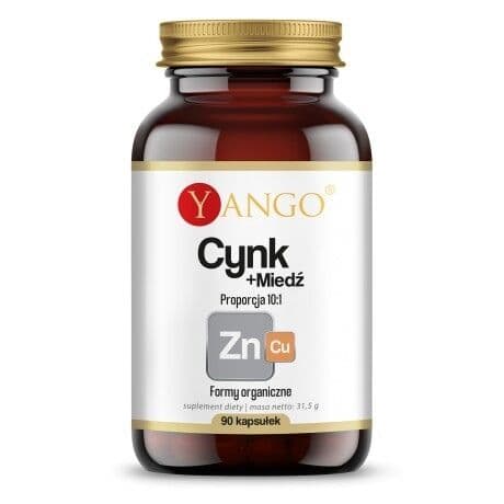 YANGO Zinc + Copper (90 capsules)