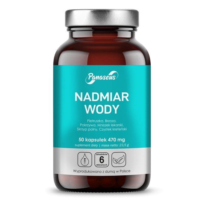 PANASEUS Excess water (50 capsules)
