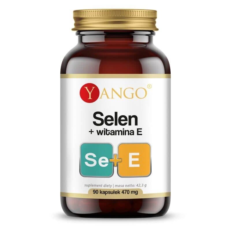 YANGO Selenium + Natural Vitamin E (90 capsules)