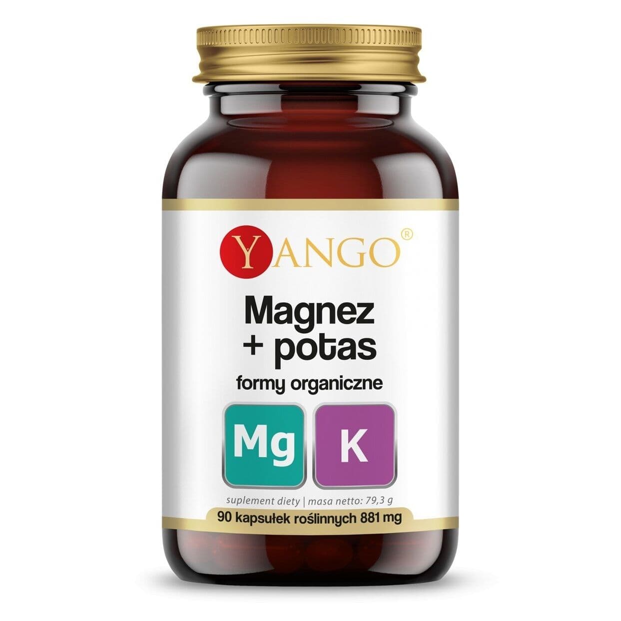 YANGO Magnesium + Potassium (90 capsules)