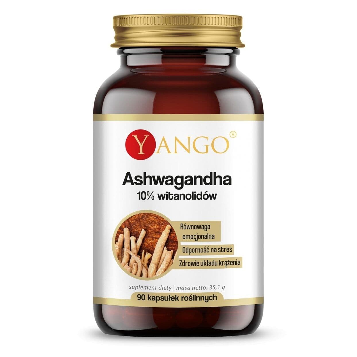 YANGO Ashwagandha – 10% witanolides (90 capsules)