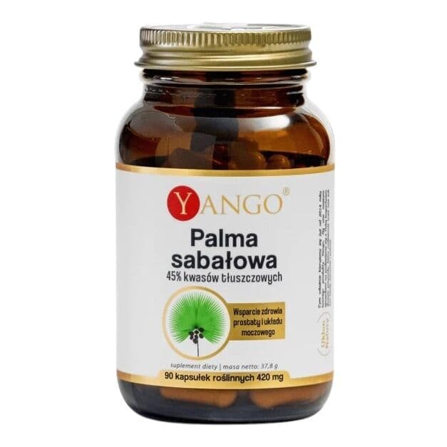 YANGO Saw palmetto 45% fatty acids (90 capsules.)