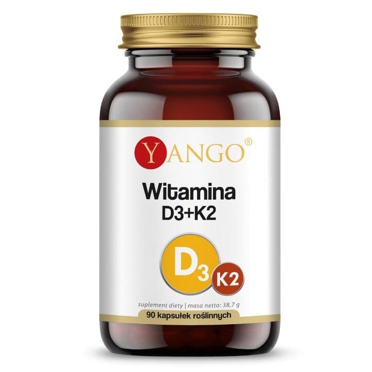 YANGO D3 + K2 (90 capsules.)