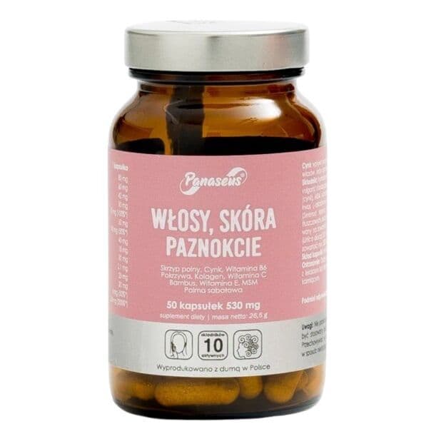PANASEUS Hair Skin Nails (50 capsules)
