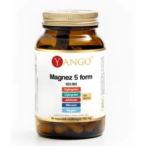 YANGO Magnesium 5 Form (90 capsules.)