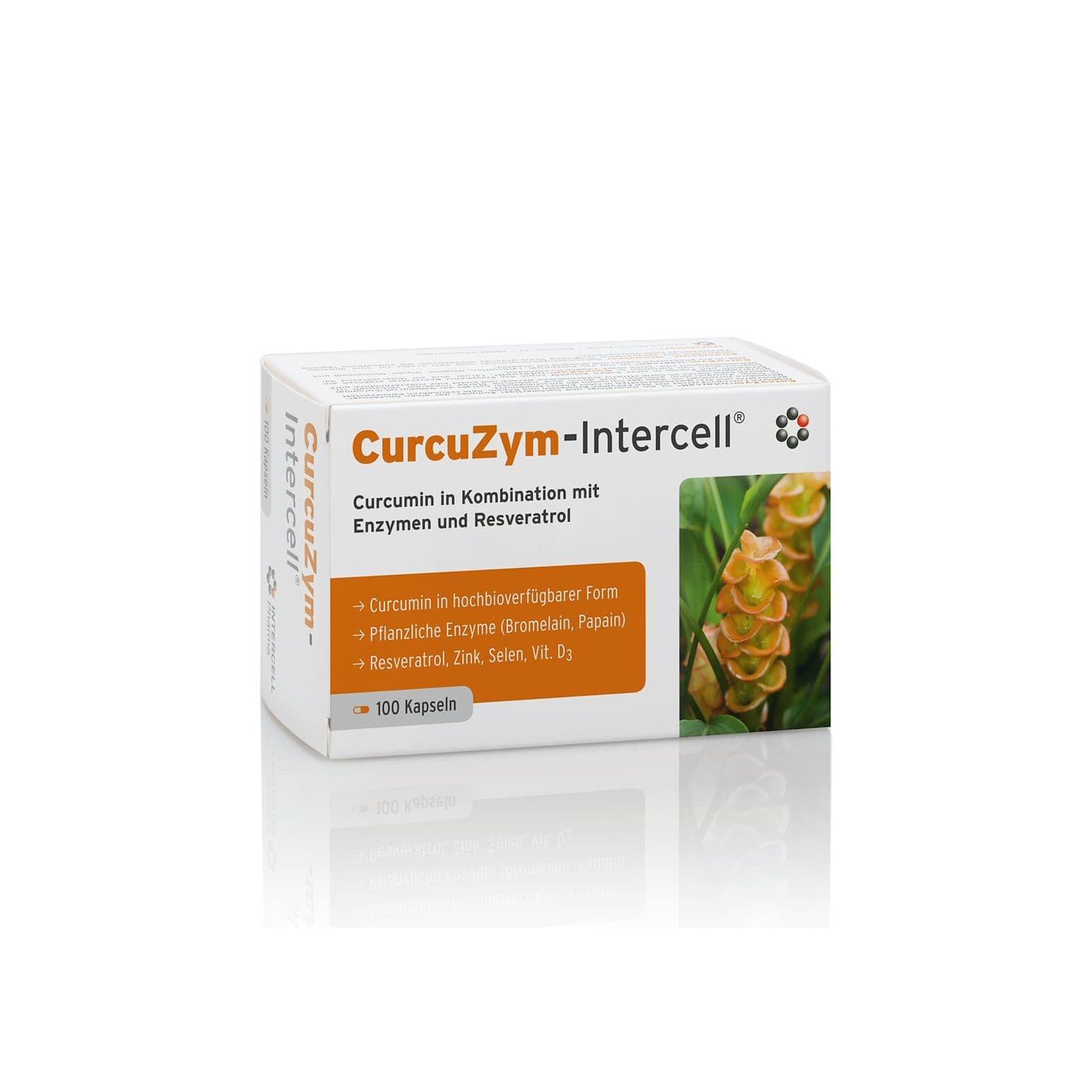 INTERCELL PHARMA CurcuZym-Intercell (100 capsules)
