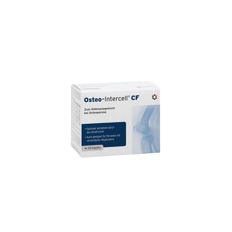 INTERCELL PHARMA Osteo-Intercell CF (120 capsules)
