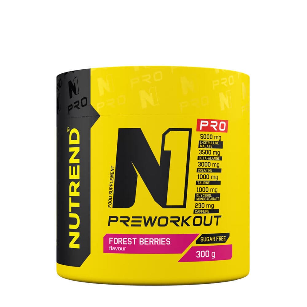 N1 Pro Pre-Workout, Forest Berries - 300g