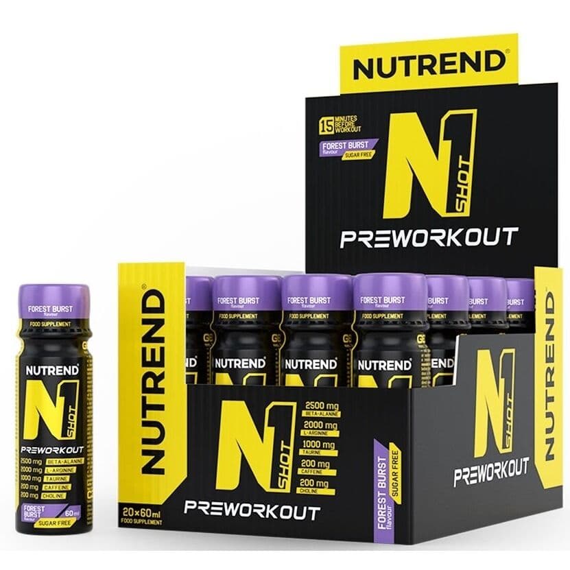 N1 Shot, Forest Burst - 20 x 60 ml.