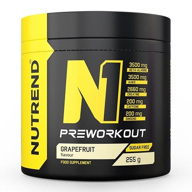 N1 Pre-Workout, Grapefruit - 255g