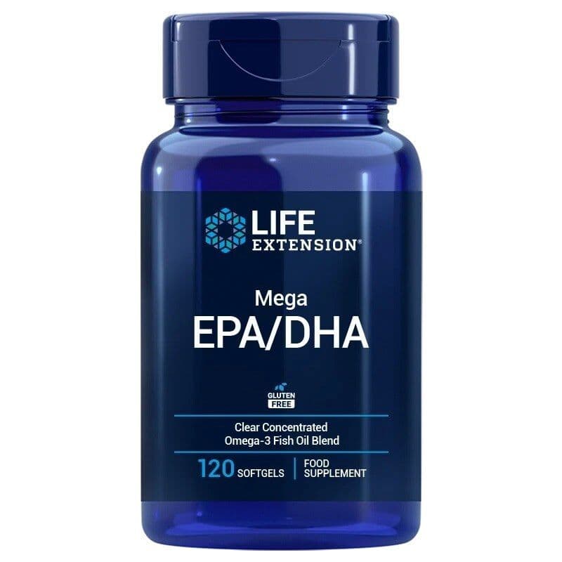 LIFE EXTENSION Mega EPA/DHA EU (120 sgels)
