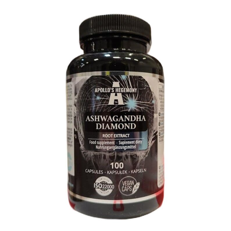 Ashwagandha Diamond – 100 vcaps (EAN 8721077930107)