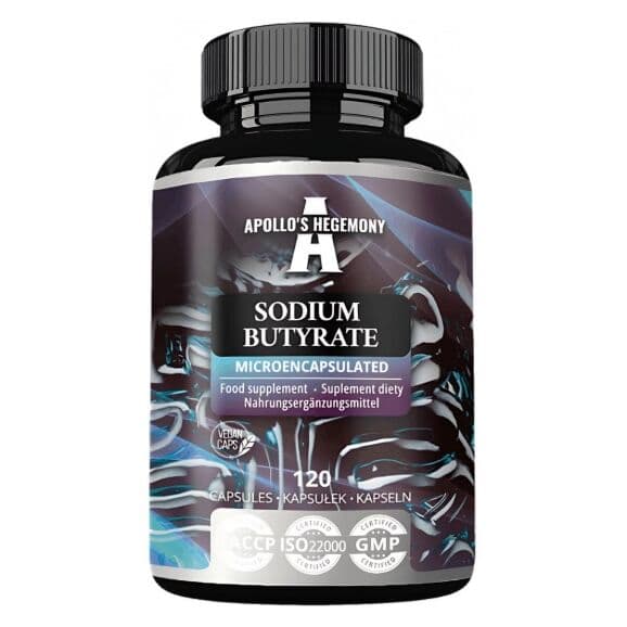 Sodium Butyrate Microencapsulated – 120 capsules