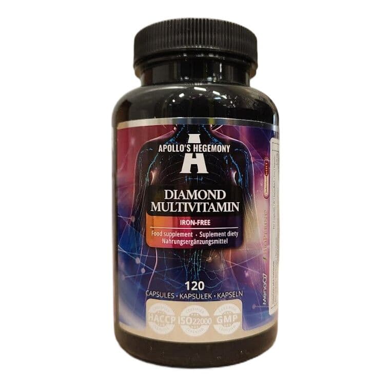 Diamond Multivitamin Iron-Free – 120 veg. kapsler