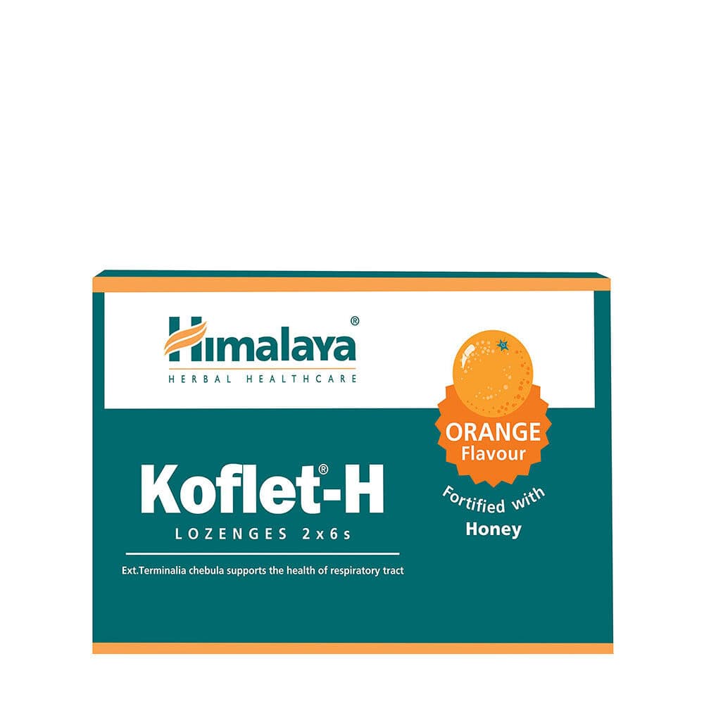 Koflet-H, Orange – 12 lozenges
