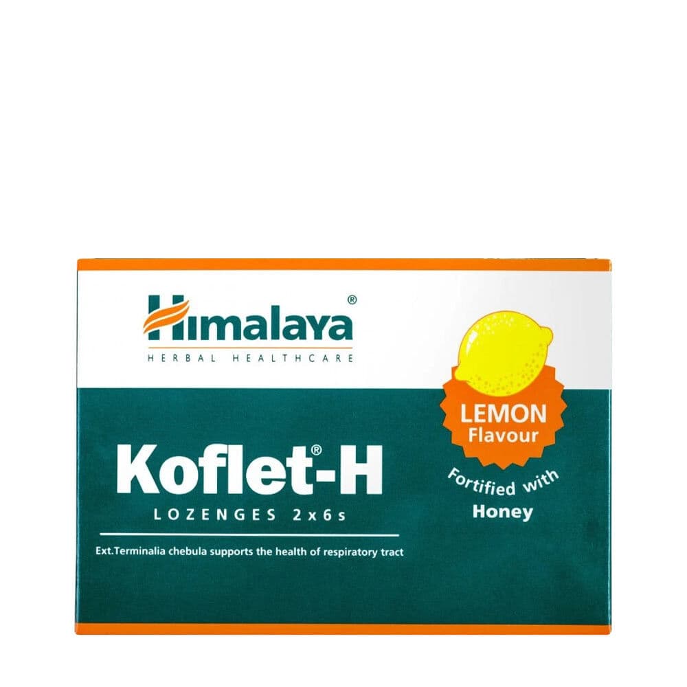 Koflet-H, Lemon – 12 lozenges