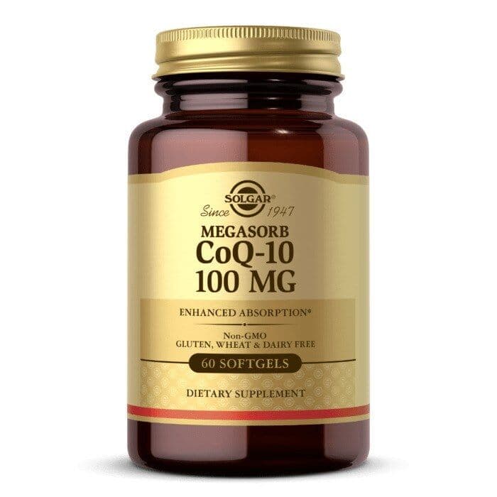 SOLGAR Megasorb CoQ10, 100 mg (60 capsules)