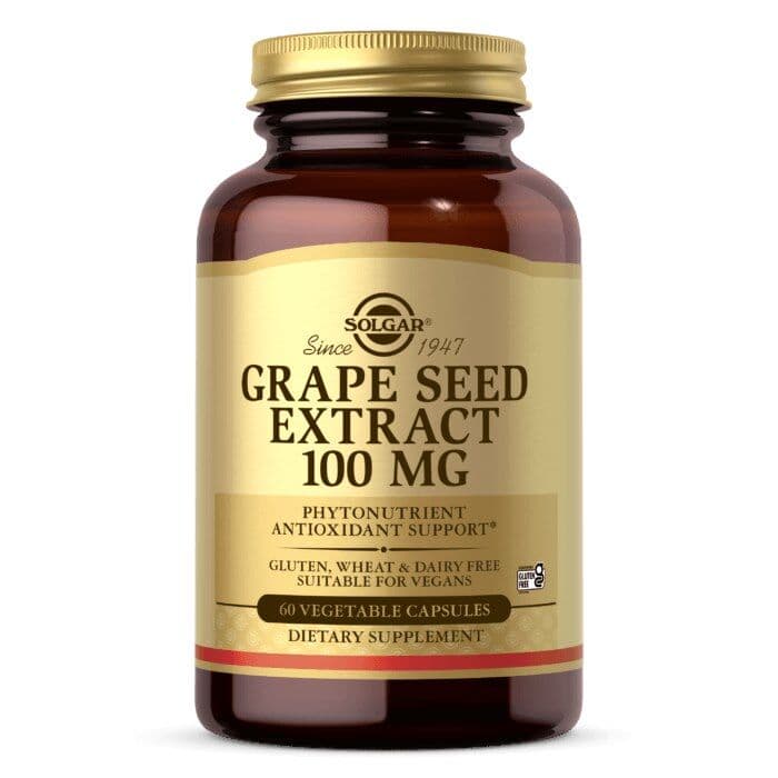 SOLGAR Grape Seed – Extract, 100 mg (60 capsules)