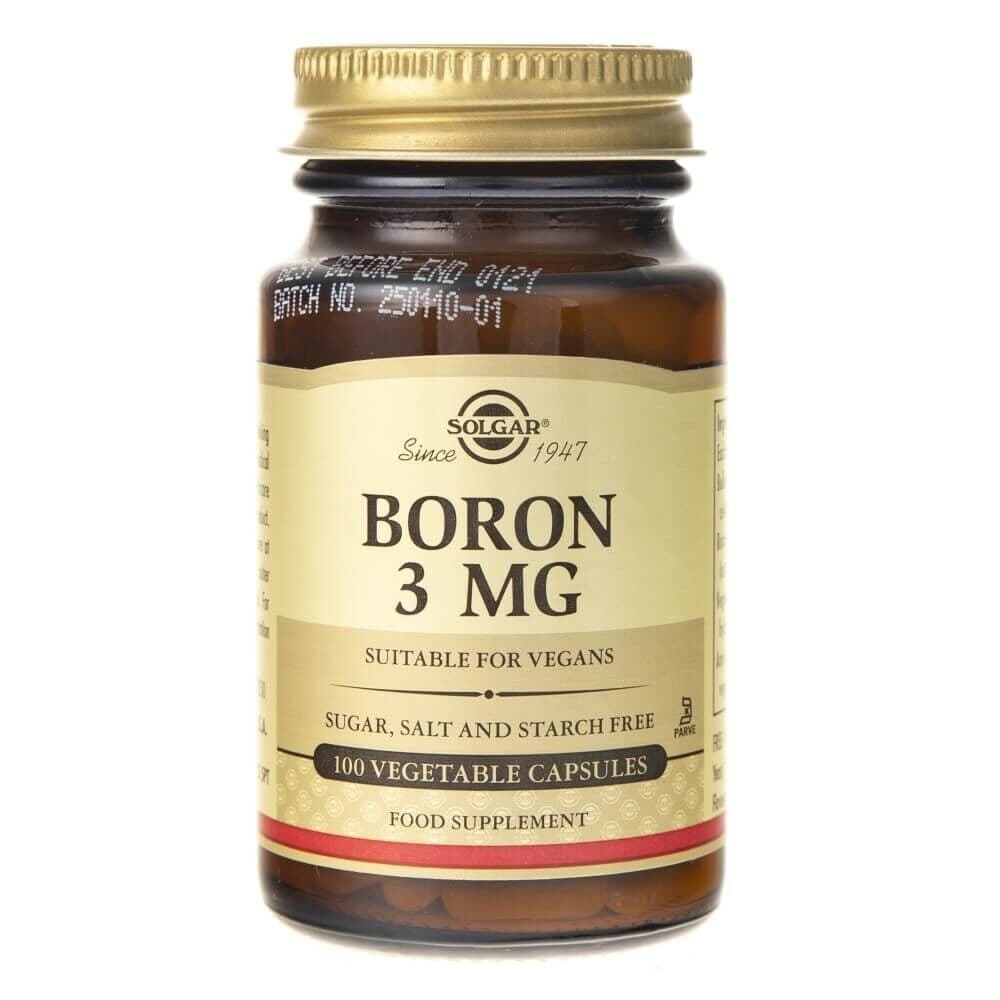 SOLGAR Boron 3 mg (100 capsules)