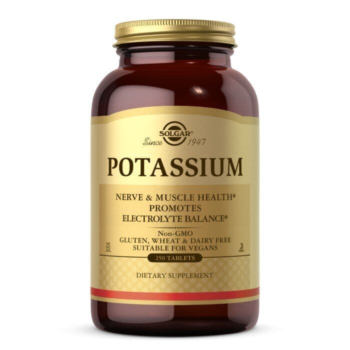 SOLGAR Potassium, 99 mg (250 tabs)