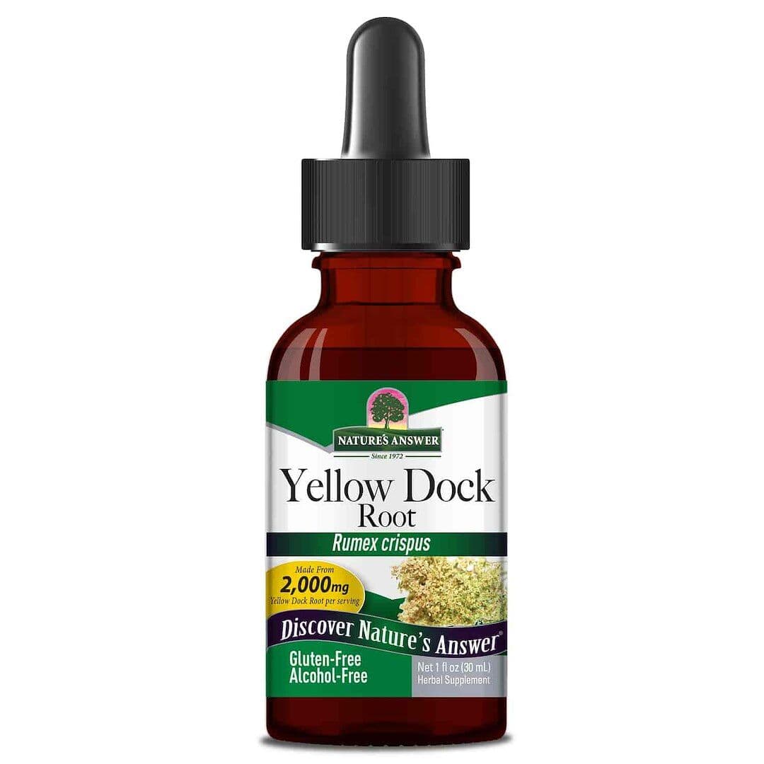 NATURE'S ANSWER Yellow Dock Root (30 ml)