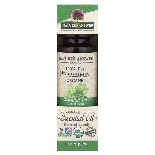 100% Pure Peppermint Essential Oil - 15 ml.
