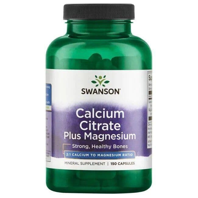 Calcium Citrate Plus Magnesium – 150 capsules