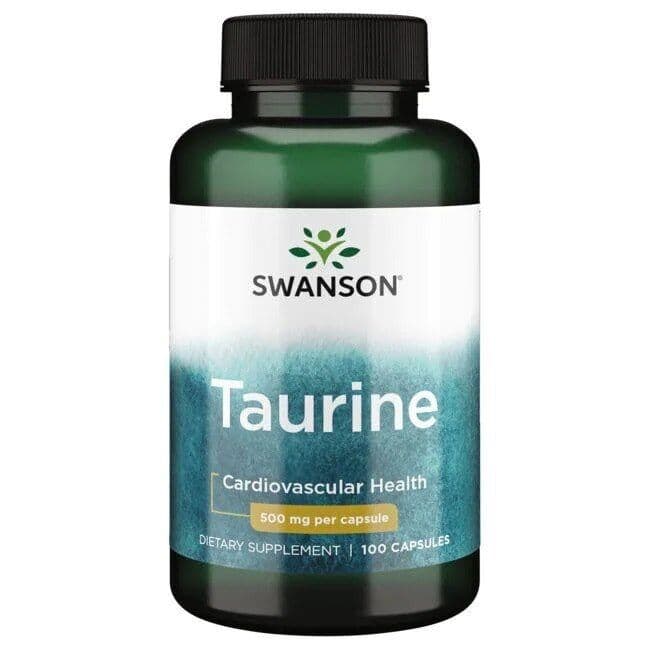 Taurine, 500mg – 100 capsules