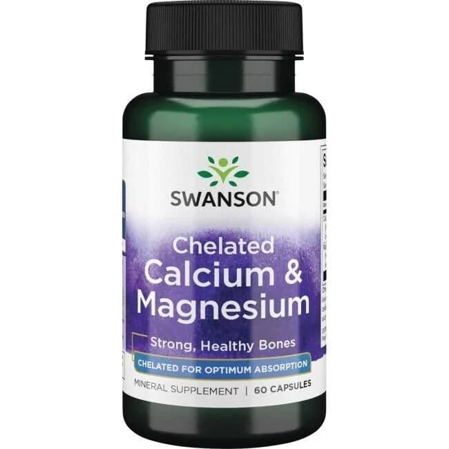Albion Calcium & Magnesium - 60 capsules