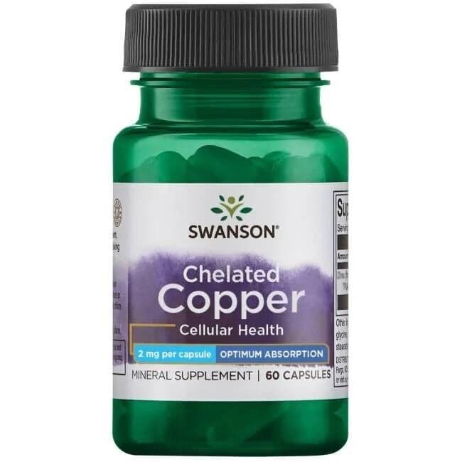 Albion Copper, 2mg – 60 capsules