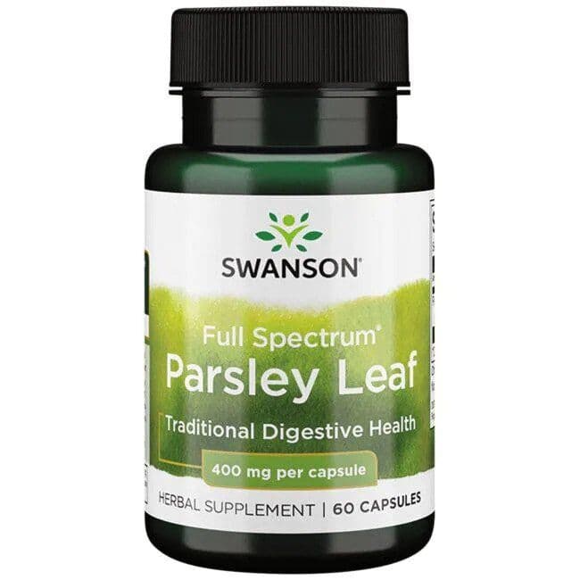 Full Spectrum Parsley Leaf, 400mg - 60 capsules