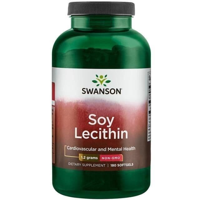 SWANSON Lecytyna 1200mg 180 kaps