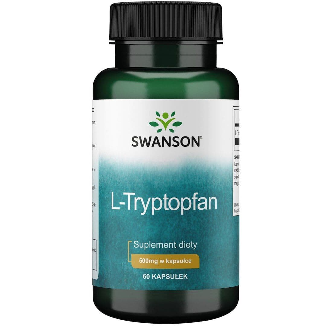 L-Tryptophan, 500mg – 60 capsules
